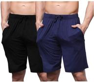 sahara cotton lounge shorts 2 color men's clothing for sleep & lounge logo