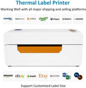 img 3 attached to NETUM Shipping Printer Thermal Compatible