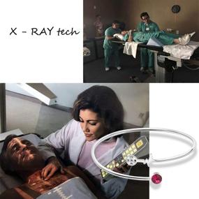 img 2 attached to 📷 Radiographer Bracelet - Unique Gift for X-Ray Techs & Radiology Professionals