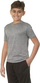 img 2 attached to 5 Pack: Youth Dry-Fit Moisture Wicking Active Performance Short-Sleeve T-Shirt for Boys & Girls