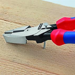 img 3 attached to 🔧 Knipex 09 02 240 SBA 9.5-Inch Lineman's Pliers with Ultra-High Leverage