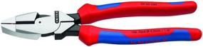img 4 attached to 🔧 Knipex 09 02 240 SBA 9.5-Inch Lineman's Pliers with Ultra-High Leverage