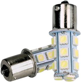 img 2 attached to 🔆 HOTSYSTEM 1156 7506 1003 1141 LED SMD 18 LED Bulbs Interior RV Camper Cool White Pack of 2 - Brighten up your Camper with Energy-Efficient LEDs!