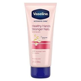 img 2 attached to 👐 Vaseline Intensive Care Hand Cream for Healthy Hands and Stronger Nails - 2 Pack, 3.4 Ounce