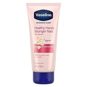 img 4 attached to 👐 Vaseline Intensive Care Hand Cream for Healthy Hands and Stronger Nails - 2 Pack, 3.4 Ounce