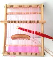 mochiglory wooden weaving loom: a fun and versatile diy weaving art kit for kids, beginners, and experts logo