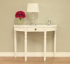 img 1 attached to 🏠 Stylish and Functional Frenchi Home Furnishing Entry Way Console Table for Your Living Space
