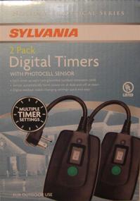 img 2 attached to Sylvania Outdoor Digital Timer Outles