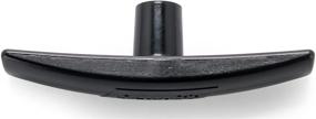 img 2 attached to 🚽 Enhance Your RV's Waste System with Camco 39508 RV Waste Valve Replacement Plastic Handle in Black