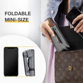 img 1 attached to 📸 ZHIYUN Smooth X Gimbal Stabilizer with Foldable Selfie Stick for Smartphone – Extendable Handheld Gimbal for iPhone and Android, Ideal for YouTube Vlogging, Live Video, Face Tracking, Gesture Control, Zoom – Includes Tripod, Case, and Available in Gray