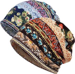 img 4 attached to 🧢 Jemis Thin Bonnet Cap - Autumn Casual Beanies Hat for Skullies