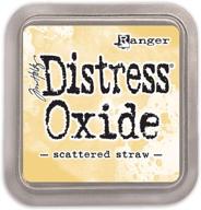 🎨 поисково-оптимизированное название товара: подушечка с чернилами tim holtz distress oxide в оттенке "рассыпанная солома". логотип