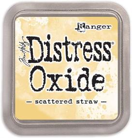 img 1 attached to 🎨 Поисково-оптимизированное название товара: Подушечка с чернилами Tim Holtz Distress Oxide в оттенке "Рассыпанная солома".