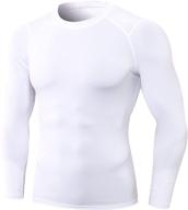 compression athletic workout undershirts baselayers men's clothing logo