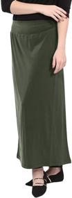 img 4 attached to Kosher Casual Womens Wrinkle Dressy Women's Clothing for Skirts