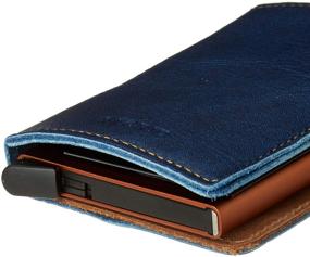 img 3 attached to Secrid Wallet Genuine Leather Indigo