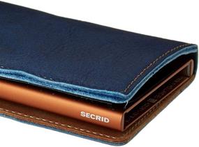 img 2 attached to Secrid Wallet Genuine Leather Indigo