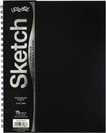 📔 pacon ucreate poly cover sketch book: heavyweight, 12" x 9", 75 sheets - durable and versatile sketchbook for artists logo