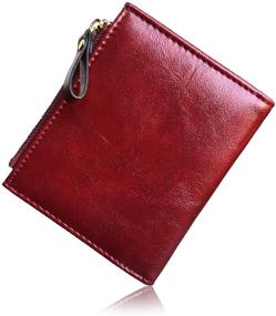 img 3 attached to Pofee Womens Wallet Compact Bifold Women's Handbags & Wallets