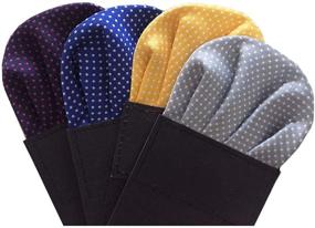 img 2 attached to Pocket Squares PreFolded Assorted Polyester