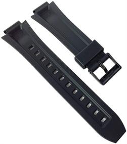 img 1 attached to 🕰️ Casio MW 600 Watch Strap Replacement Watchband