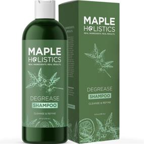 img 4 attached to 🌿 Natural Essential Oils Deep Cleansing Shampoo for Oily Hair and Scalp Care - Degreasing and Clarifying Formula for Greasy Hair and Build Up Removal