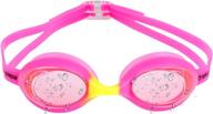 🏊 splaqua kids swim goggles - uv protection, anti-fog lens & adjustable strap logo