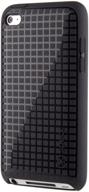 📱 speck spk-a0130 rubberized hd pixelskin case for ipod touch 4g - black: ultimate protection with hd pixelskin technology logo