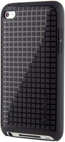 img 2 attached to 📱 Speck SPK-A0130 Rubberized HD PixelSkin Case for iPod Touch 4G - Black: Ultimate Protection with HD PixelSkin Technology