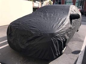 img 3 attached to 🚗 Ultimate Protection and Style: Xtrashield Custom Fit 2007-2019 Toyota Camry Car Cover in Sleek Black