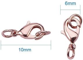 img 3 attached to PandaHall Lobster Clasps 10X6X3Mm Jewelry