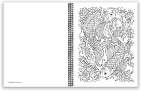 img 3 attached to Relaxing Coloring Book: Garden Paths & Forest Trails · Nature-Inspired Drawings of Plants & Animals for Stress Relief and Creativity · Large Sidebound (8.5 x 11 inches)