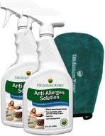 🌿 the ecology works anti-allergen solution 2-pack (32oz) - effective pet dander and mite allergy prevention, reduces irritating allergies, safe for fabrics & hard surfaces logo