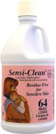 🧺 atsko sno-seal sensi-clean laundry detergent: powerful stain remover in a 2-quart bottle logo