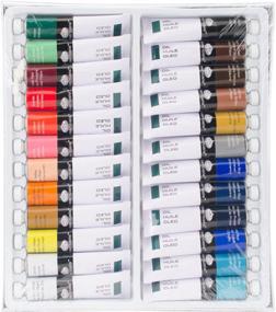 img 1 attached to Discover the Brilliance of Royal & Langnickel Oil Color Artist Tube Paint - 21ml, 24-Pack