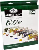 discover the brilliance of royal & langnickel oil color artist tube paint - 21ml, 24-pack logo