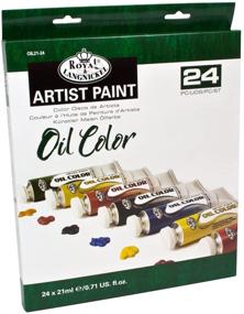 img 2 attached to Discover the Brilliance of Royal & Langnickel Oil Color Artist Tube Paint - 21ml, 24-Pack