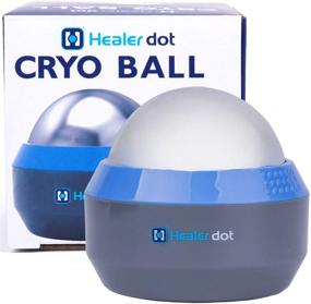 img 4 attached to 🏋️ Healer dot Ice Muscle Fitness Roller: Enhance Workout Recovery with Deep Tissue Cold Massage Ball and Cold Gel Core