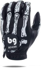 img 4 attached to 🧤 Bender Gloves Men's Golf Gloves - Left Hand, Cabretta Leather with Mesh Design