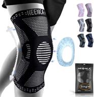 🏃 neenca professional knee brace with patella gel pads & side stabilizers – knee compression sleeve support for men and women, ideal for running, meniscus tear, acl, arthritis, and joint pain relief логотип