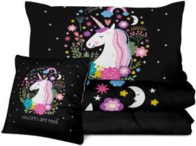 img 3 attached to Sleepwish Unicorn Comforter Bedding Reversible