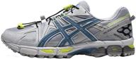 🦈 asics gel kahana trail runner shark men's athletic shoes logo