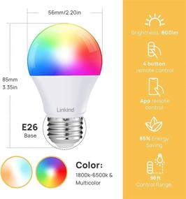 img 3 attached to 💡 Equivalence Dimmable Industrial Electrical with Linkind Changing 2700K-6500K