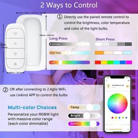 img 2 attached to 💡 Equivalence Dimmable Industrial Electrical with Linkind Changing 2700K-6500K