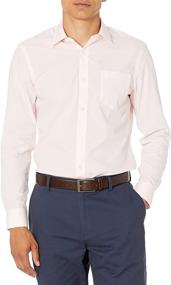 img 4 attached to Wrinkle-Resistant Men's Shirts: Amazon Essentials Slim Fit Long Sleeve Clothing