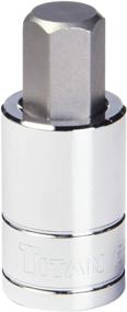 img 3 attached to Titan 15614 1/2-Inch Drive x 14mm Hex Bit Socket: Precise Tool for Versatile Mechanics and DIY Projects
