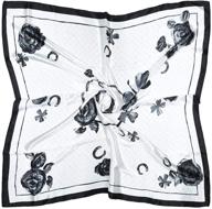 🧣 versatile women's fashion neckerchief: a chic square accessory for scarves & wraps logo