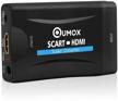 qumox 1080p scart converter adapter logo
