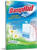 💧 damprid fg80 hanging moisture absorber 14 oz (pack of 6) - effective fresh scent formula for optimal moisture control logo
