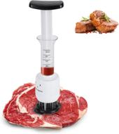 marinade injector tenderizer syringe kitchen logo